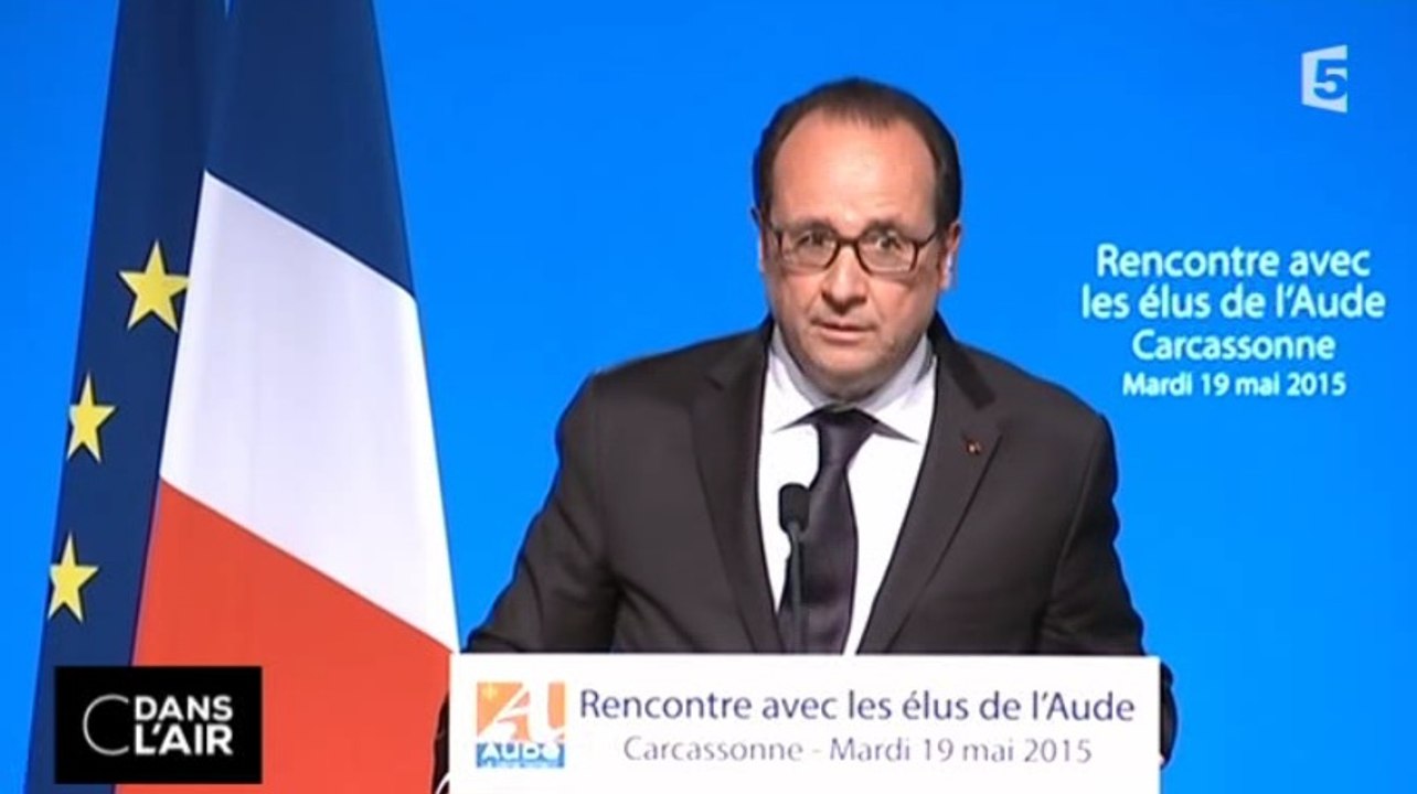 François Hollande : "Le monde n'est pas facile, il n'est pas gentil" - ZAPPING ACTU DU 21/05/2015