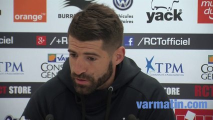 Tillous Borde avant RCT-Oyonnax: "Notre quart de finale "