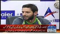 T20 Captain Shahid Afridi Media Talk 21st May 2015