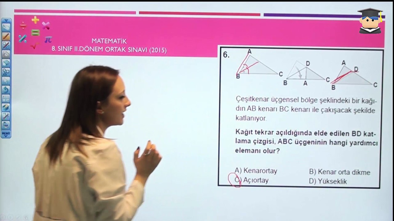 Akıllı Okullar 2015 TEOG 2.Dönem Matematik Soru Çözümleri