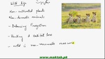 FSc Biology Book2, CH 27, LEC 2; Wild life, Renewable and Non-Renewable Energy Resources