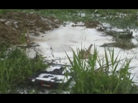 Santa Croce sull'Arno - Rottura oleodotto dopo tentato furto: treni in tilt (21.05.15)