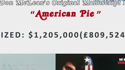 American Pie' bakes up big bucks