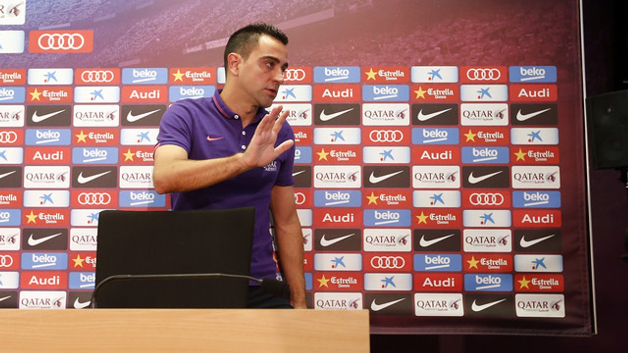 Xavi: It's time to go