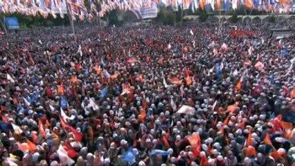 Tokat - Davutoğlu Tokat Mitinginde Konuştu 1