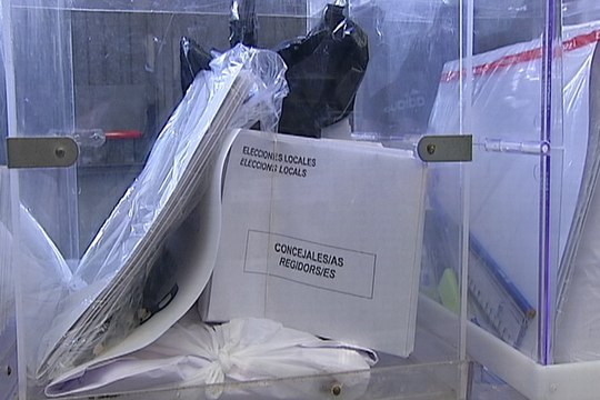 Las urnas para las municipales ya están preparadas
