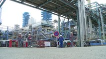 Grand arrêt en cours de la raffinerie de Donges