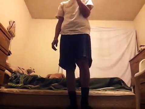 Kid Pranks Mexican Mom - I Got My Girlfriend Pregnant - April Fools Chancla Slap!!!