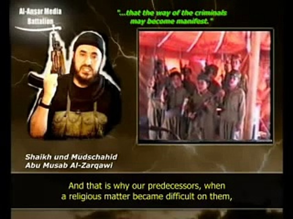 Abu Musab Al-Zarqawi - "About Democracy in Islam" - 1/5