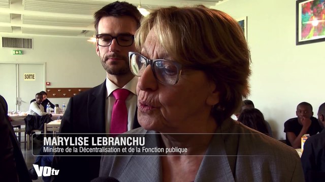 ITW Ministre de la Fonction publique à Sarcelles