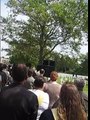 6 juin 2009 cimetière américain de colleville sur mer  hymne américain