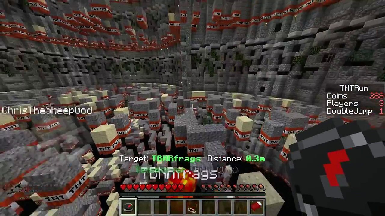 Minecraft TNT RUN #8 with Vikkstar, Preston & Kenny (Minecraft Mini-Game)