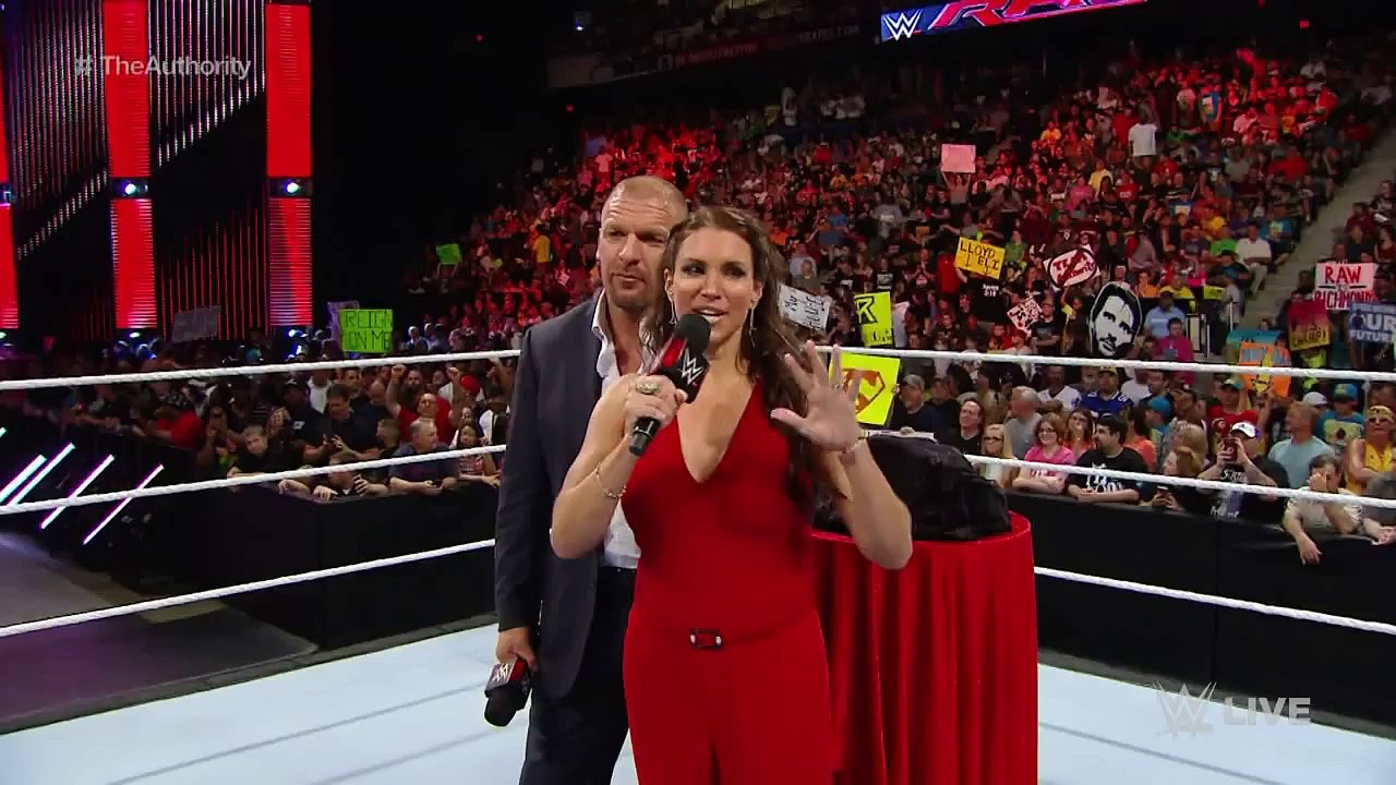 Stephanie McMahon returns to Raw_ Raw, May 18, 2015