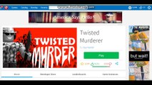 ROBLOX: Twisted Murderer Gameplay: Ultimate Showdowns  Slow Motion