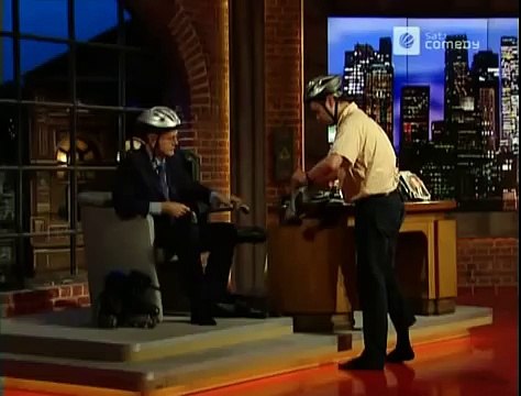 Harald Schmidt Show - Harald auf Rollerblades