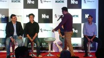 Salman Khan KISSES Jacqueline Fernandez! - KICK Game Launch