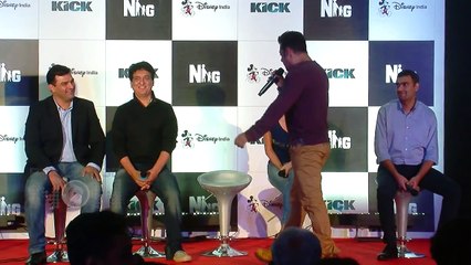 Salman Khan KISSES Jacqueline Fernandez! - KICK Game Launch