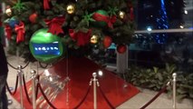 Russian Christmas Tree at Moscow Airport Domodedovo