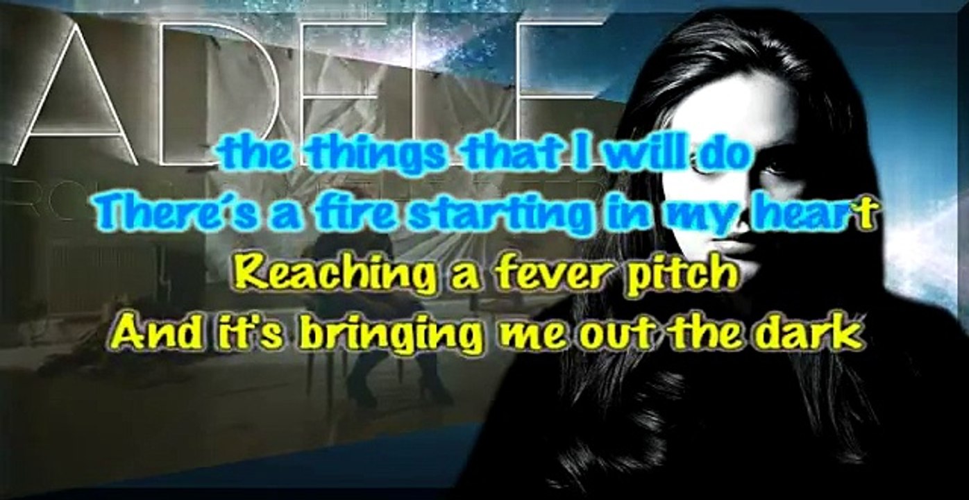 KARAOKE ADELE - Rolling in the deep