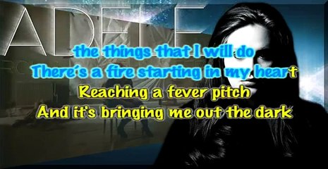 KARAOKE ADELE - Rolling in the deep