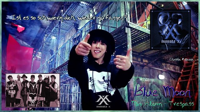 Monsta X - Blue Moon - Blue Moon k-pop [german Sub] Mini Album - Trespass