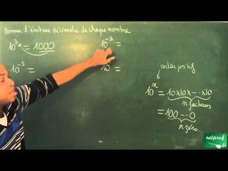 023 / Calcul numérique / Retour sur les puissances de dix