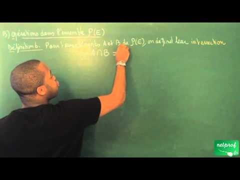 AAF / Ensembles, applications - Dénombrement / Intersection de deux ensembles (BCPST)