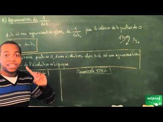 AAG / Taux et indices / Approximation de 1 / ( 1 + t ) (STMG)