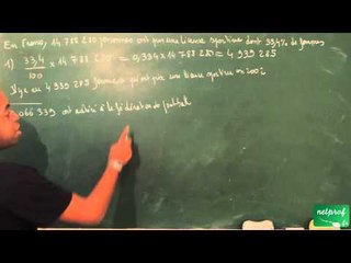 003 / Pourcentages et évolutions / La licence sportive (STMG)