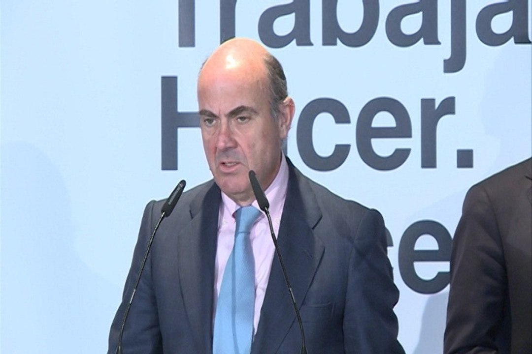 De Guindos dice que España "va a cumplir" el déficit
