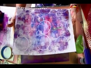 Printing on Fabric with my Gelli Plate