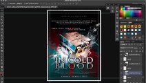 3D Cube Poster Template Photoshop Tutorial Scarab13