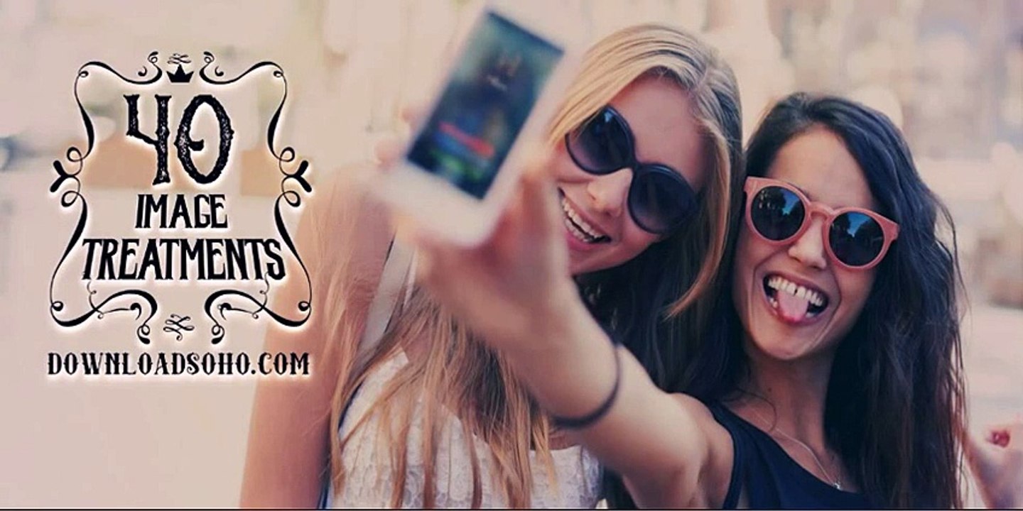 40 image treatments for Photoshop