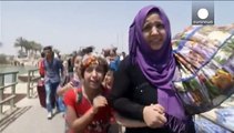 Thousands of Ramadi residents flee towards Baghdad, after ISIL takeover