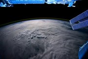 La Terra vista dallo spazio con una navicella spaziale HD