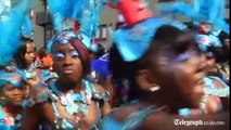 Revellers celebrate Notting Hill Carnival