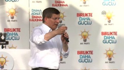 Davutoğlu: "Bizimle Yarışacak Olan Mertçe Yarışsın"