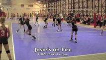 Josie 11 year-old volleyball player