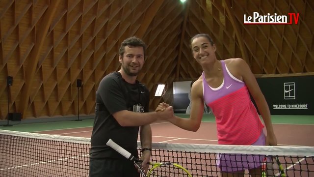 Tennis. La 31e mondiale donne la leçon à un journaliste du Parisien