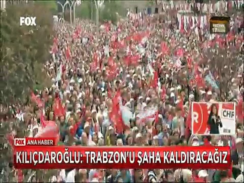 Kemal Kılıçdaroğlu Trabzon'da Emekliden önce dua sonra oy istedi
