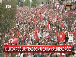 Kemal Kılıçdaroğlu Trabzon'da Emekliden önce dua sonra oy istedi