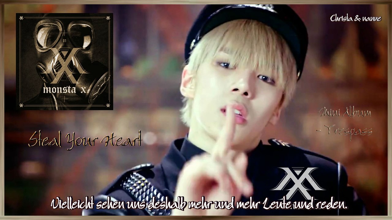 Monsta X - Steal Your Heart k-pop [german Sub] Mini Album - Trespass