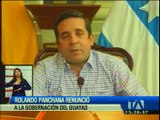 Rolando Panchana deja la Gobernación del Guayas