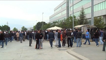 سلسلة احتجاجات وإضرابات عمالية في بورصة بتركيا