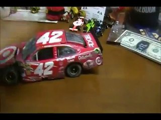 Nascar Diecast Review: 2012 Juan Pablo Montoya Daytona Crash CUSTOM