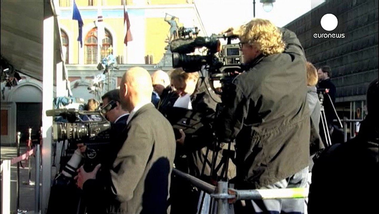 Krieg in der Ukraine überschattet Gipfeltreffen in Riga