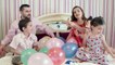 Disney Frozen Videos GIANT BALLOON CHALLENGE Popping Balloons Frozen Toys + BIG DINOSAUR EGG