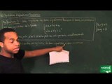 AFE / Equations de droites - Systèmes linéaires / Système d'équations linéaires