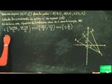 460 / Equations de droites - Systèmes linéaires / Une équation d'une médiane dans un triangle