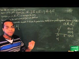 447 / Vecteurs / Choisir un bon repère du plan pour démontrer